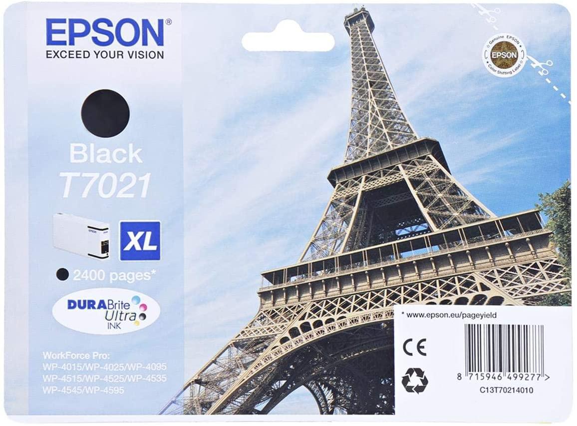 Epson Ink Cartridge - T7021, Black - eBuy UAE